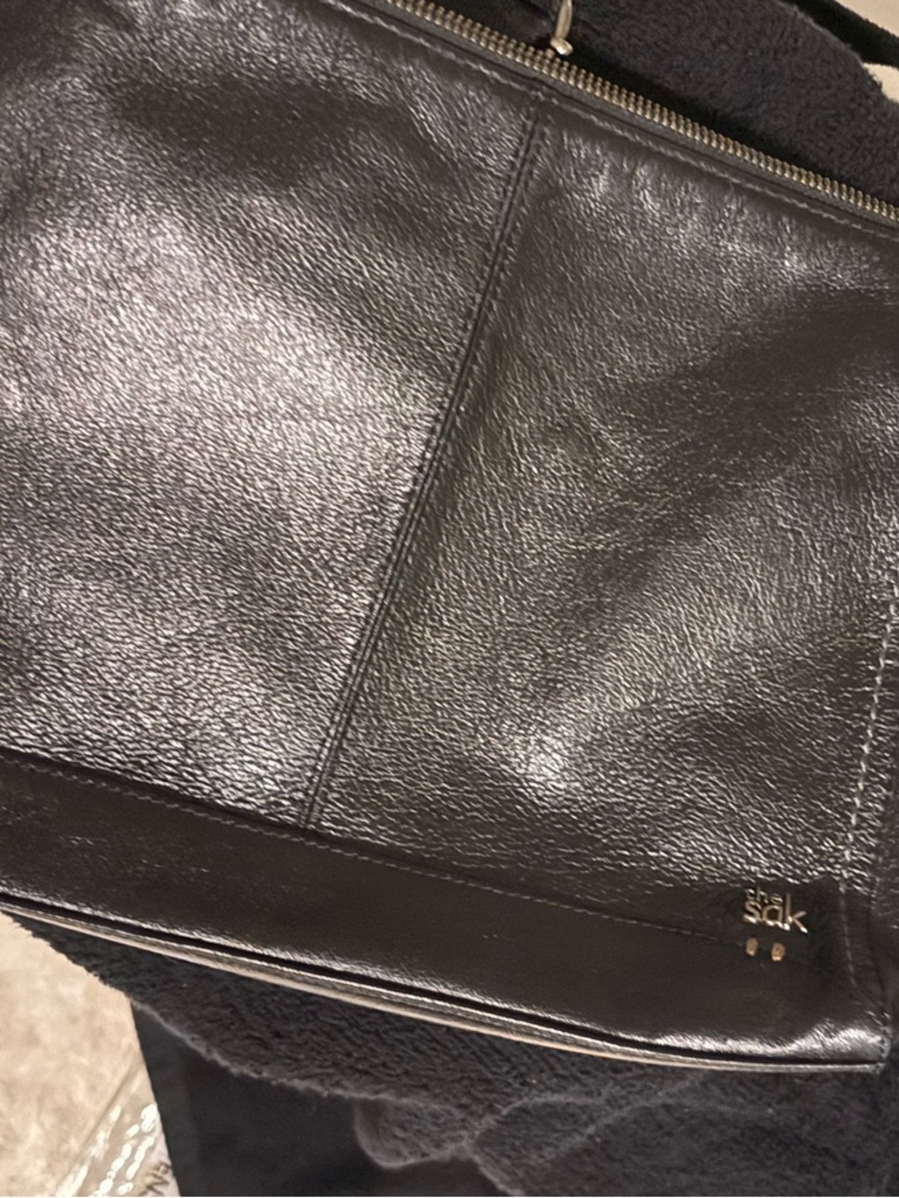 The Sak Black Leather Shoulder Bag
NWOT - Picture 4 of 8